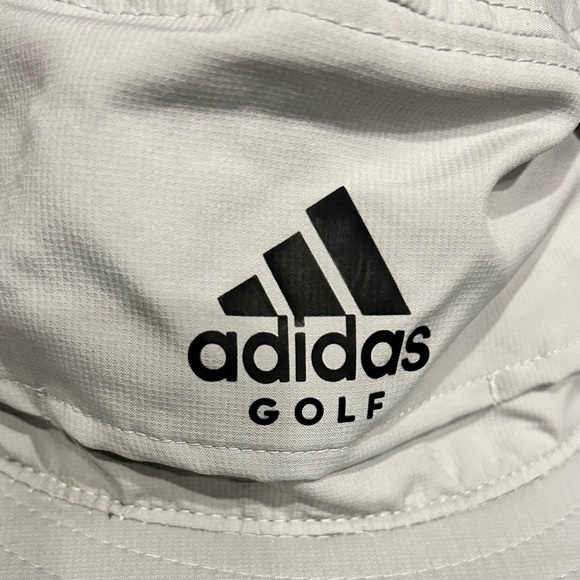 ADIDAS WIDE-BRIM GOLF SUN HAT | Color: Gray | Size S/M - Picture 5 of 10